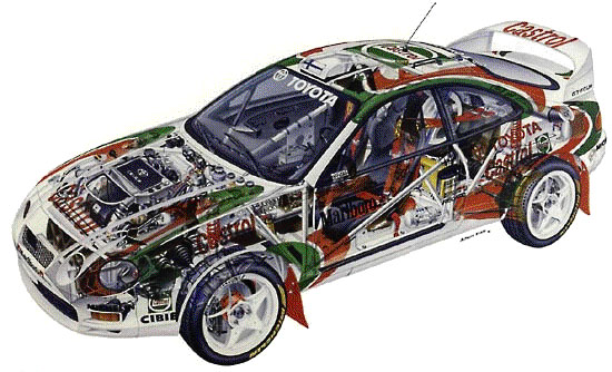 The Group A version of the Celica (ST205)